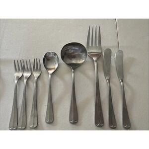 Wellesley Stainless by F B Rogers Korea 8 Piece‎ Serving Set